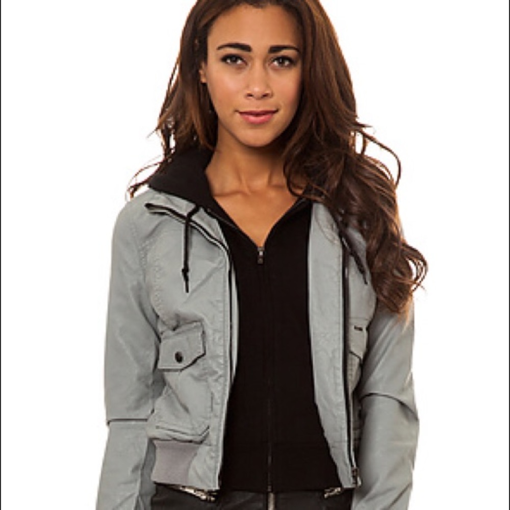 Obey Grey Bomber Jacket